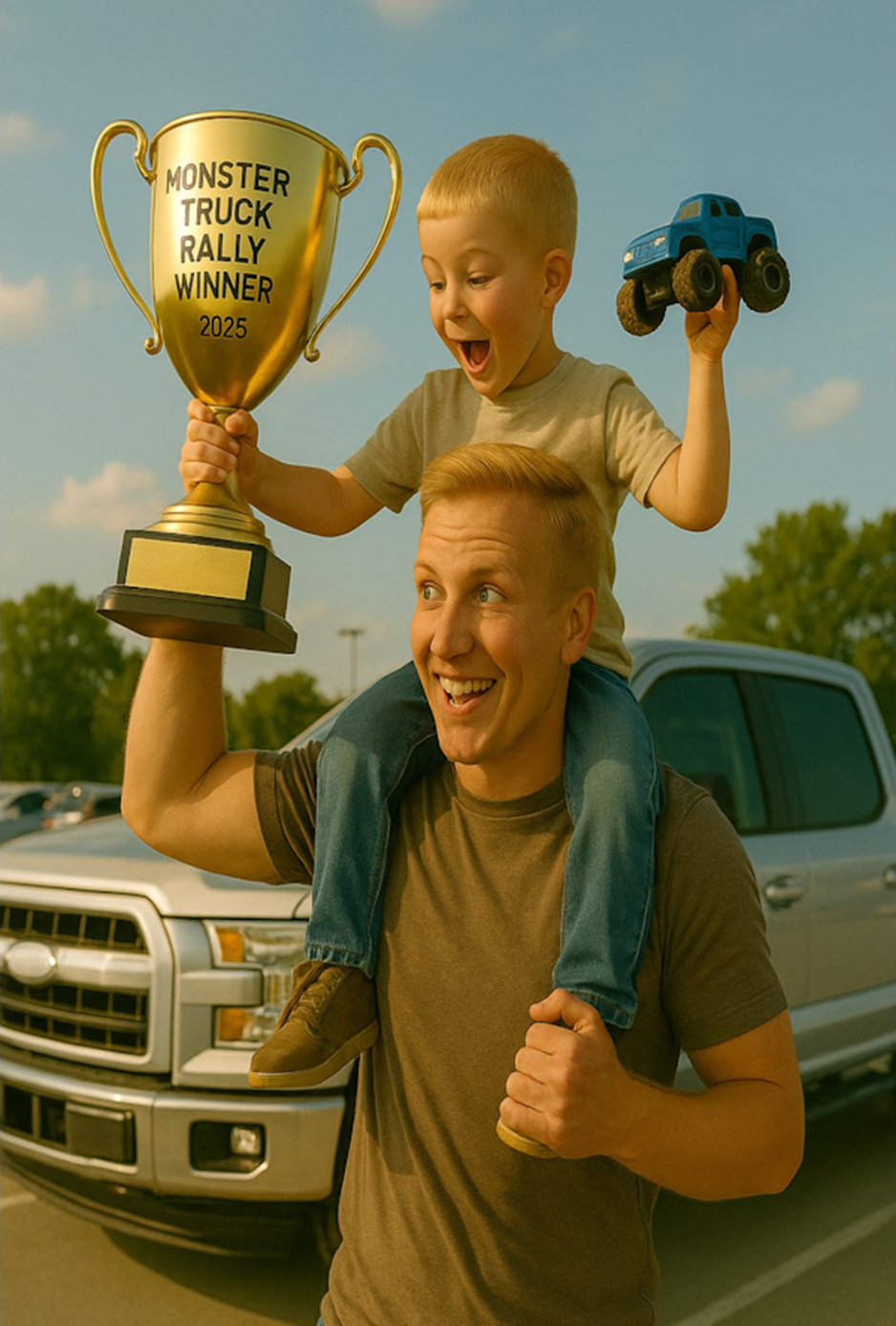 Colton and Dad going home to celebrate