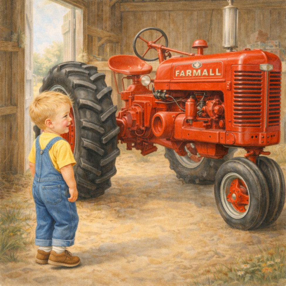 Big Red Farmall Tractor